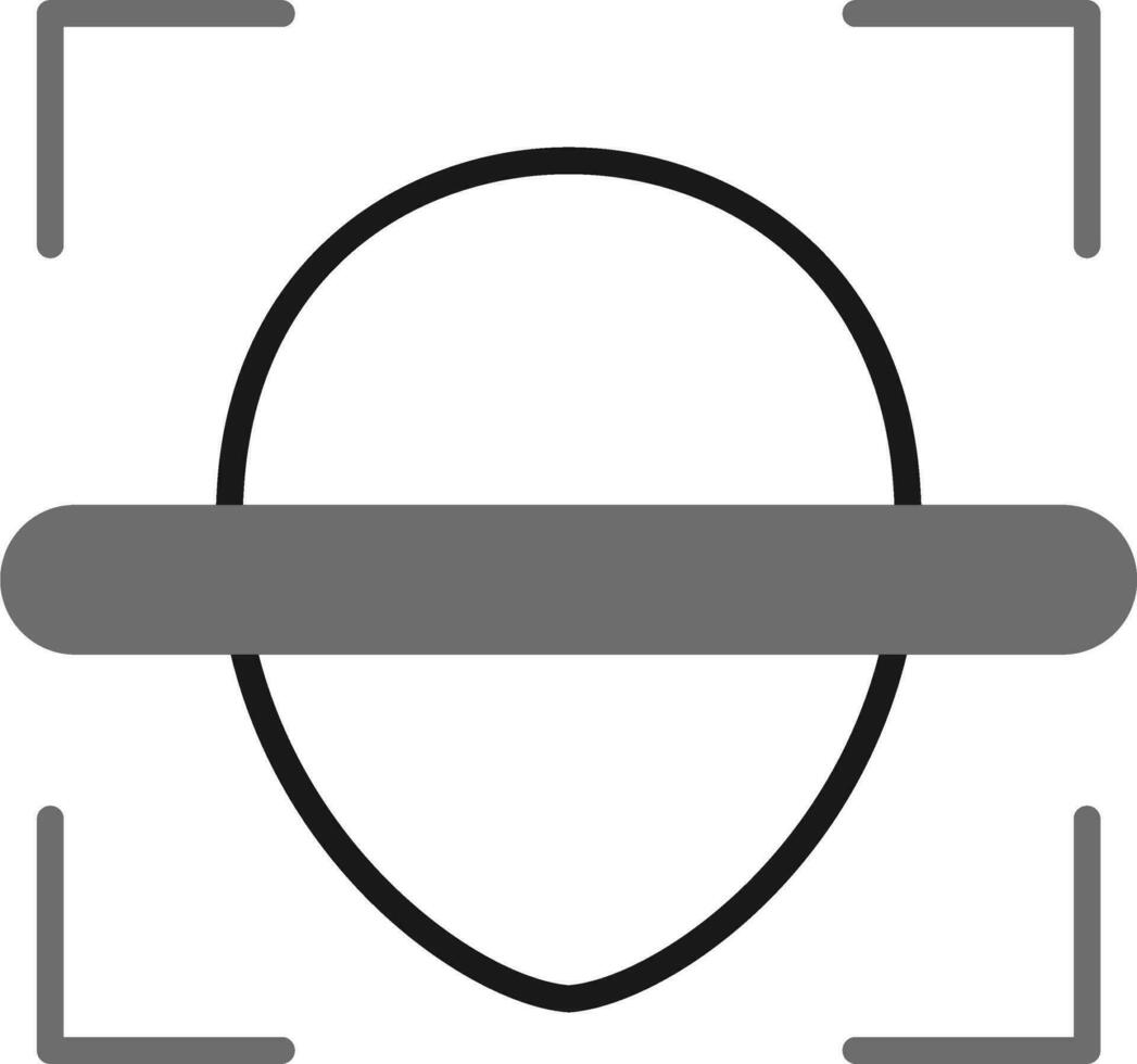Face Id Vector Icon