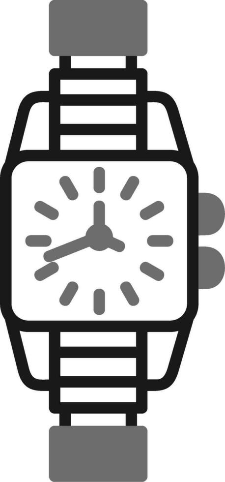 reloj, vector, icono vector