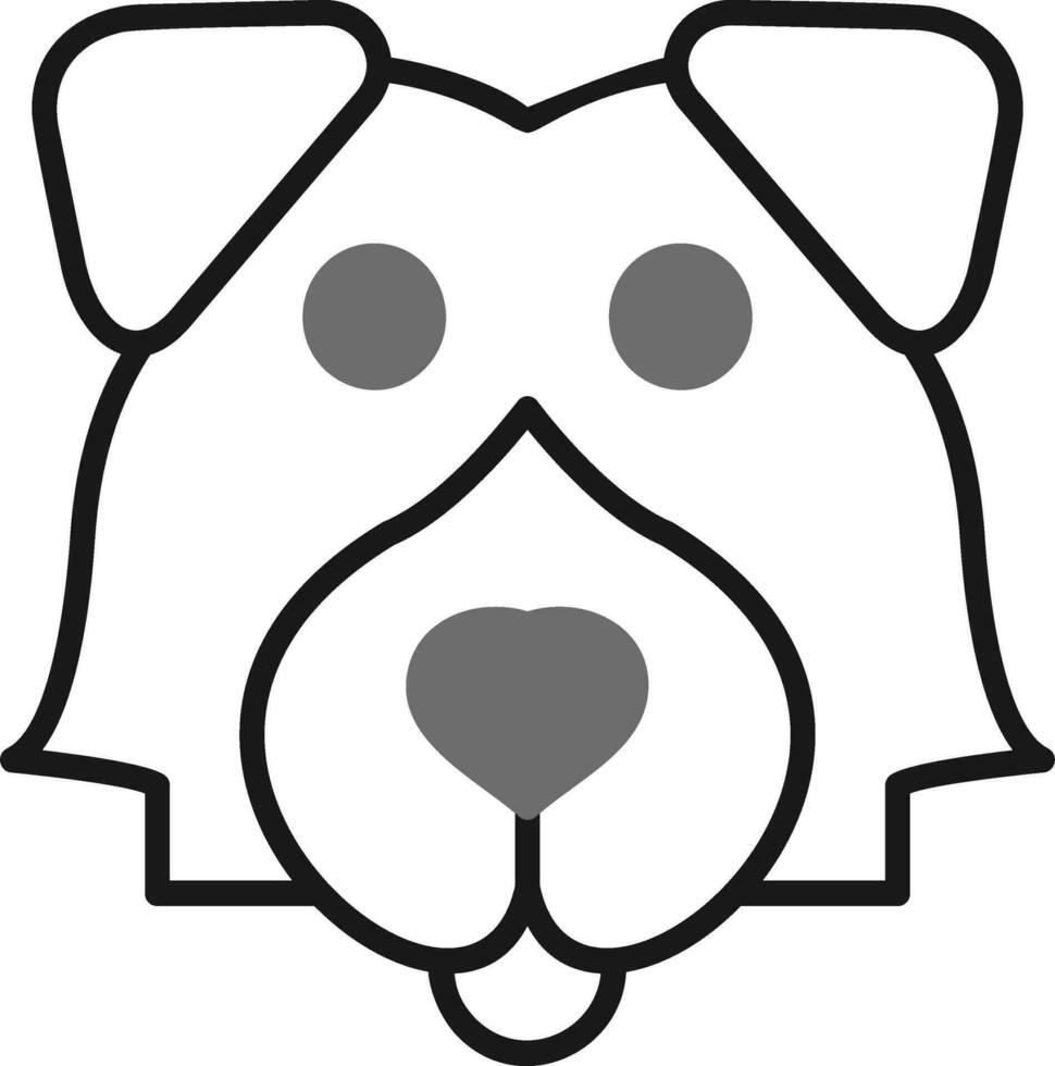 Shetland Sheepdog Vector Icon