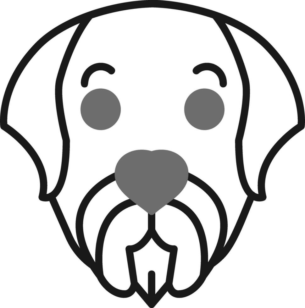 Pudelpointer Vector Icon