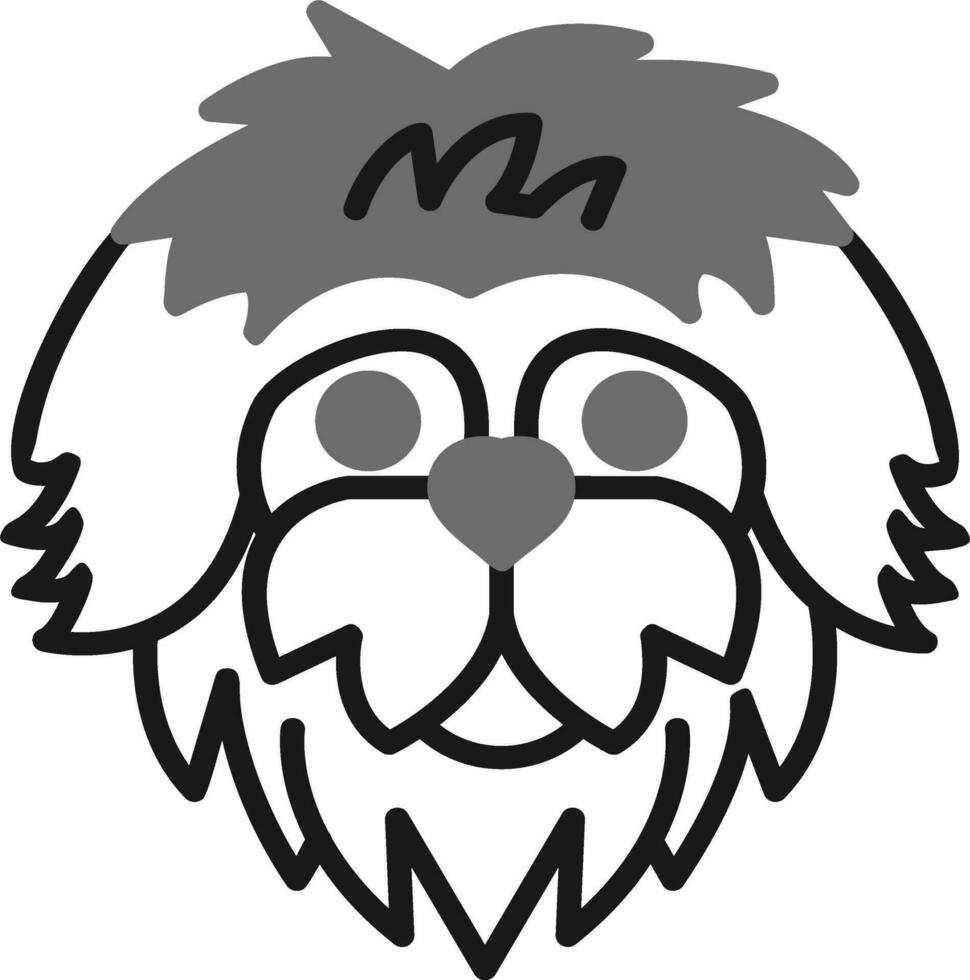 bergamasco vector icono