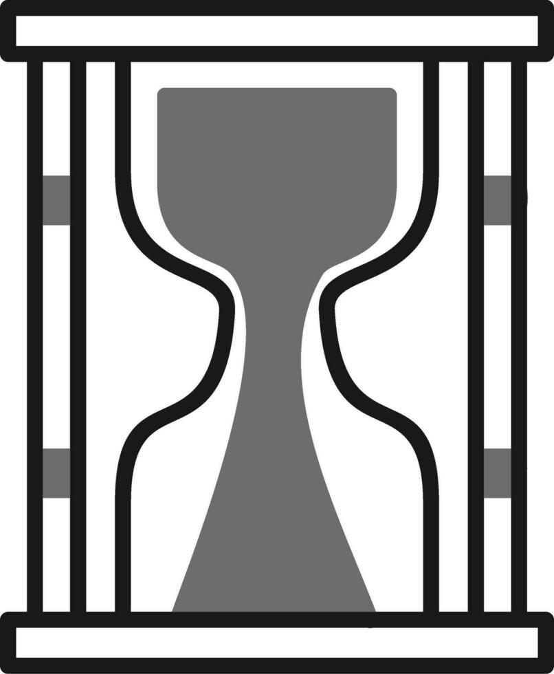 icono de vector de reloj de arena