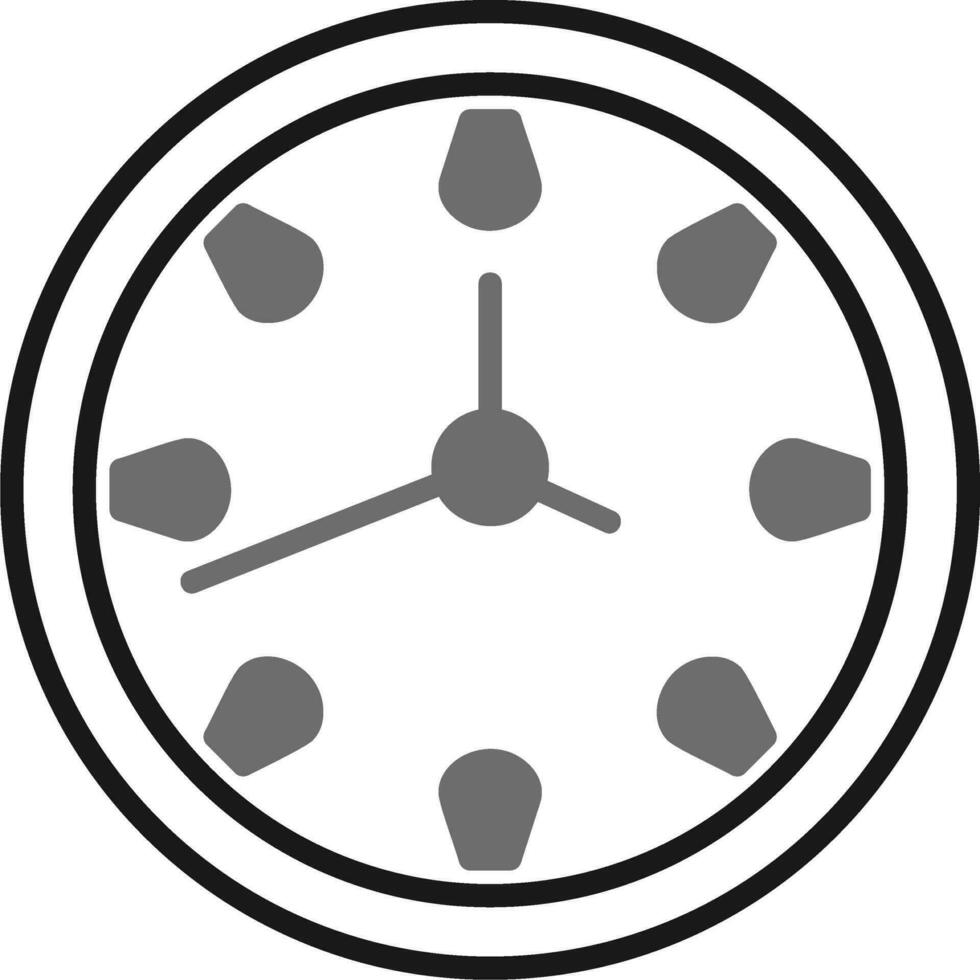 icono de vector de reloj