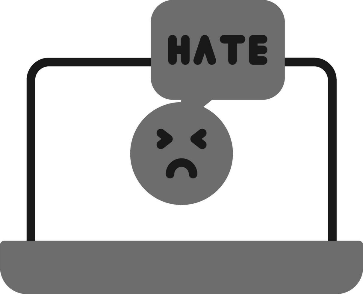 Hate Vector Icon