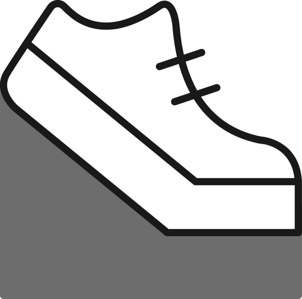 icono de vector de zapato