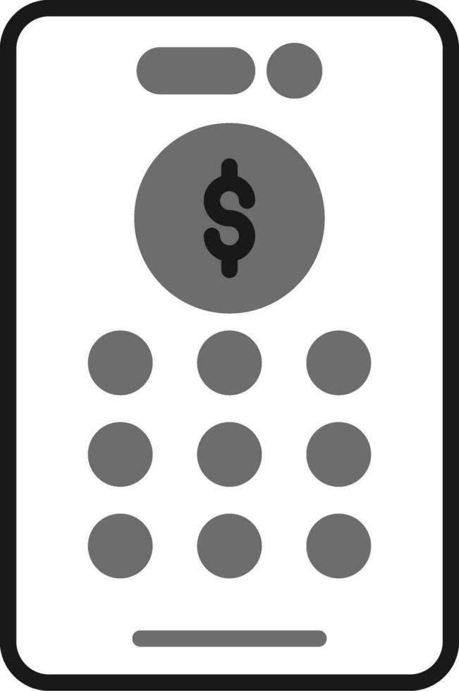 Banking Pin Code Vector Icon