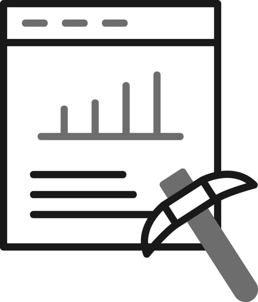 Data Mining Vector Icon