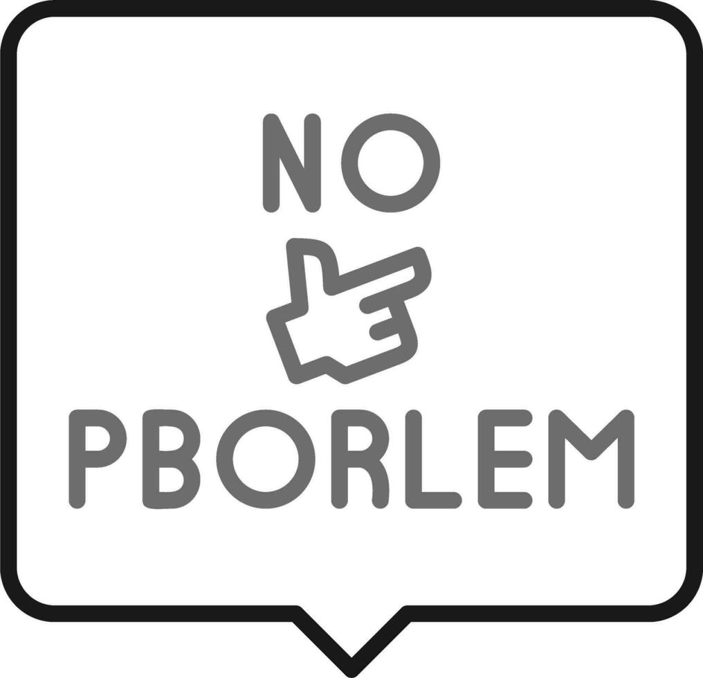 No Problem Vector Icon