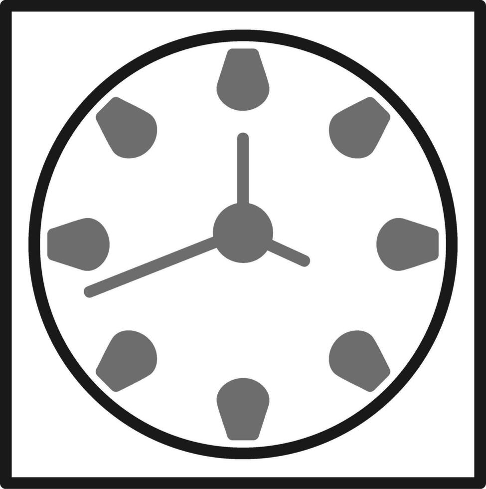 icono de vector de reloj