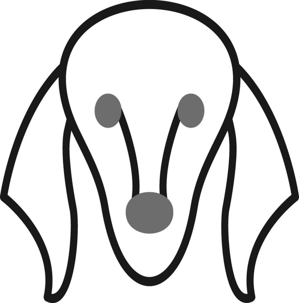 Saluki Vector Icon