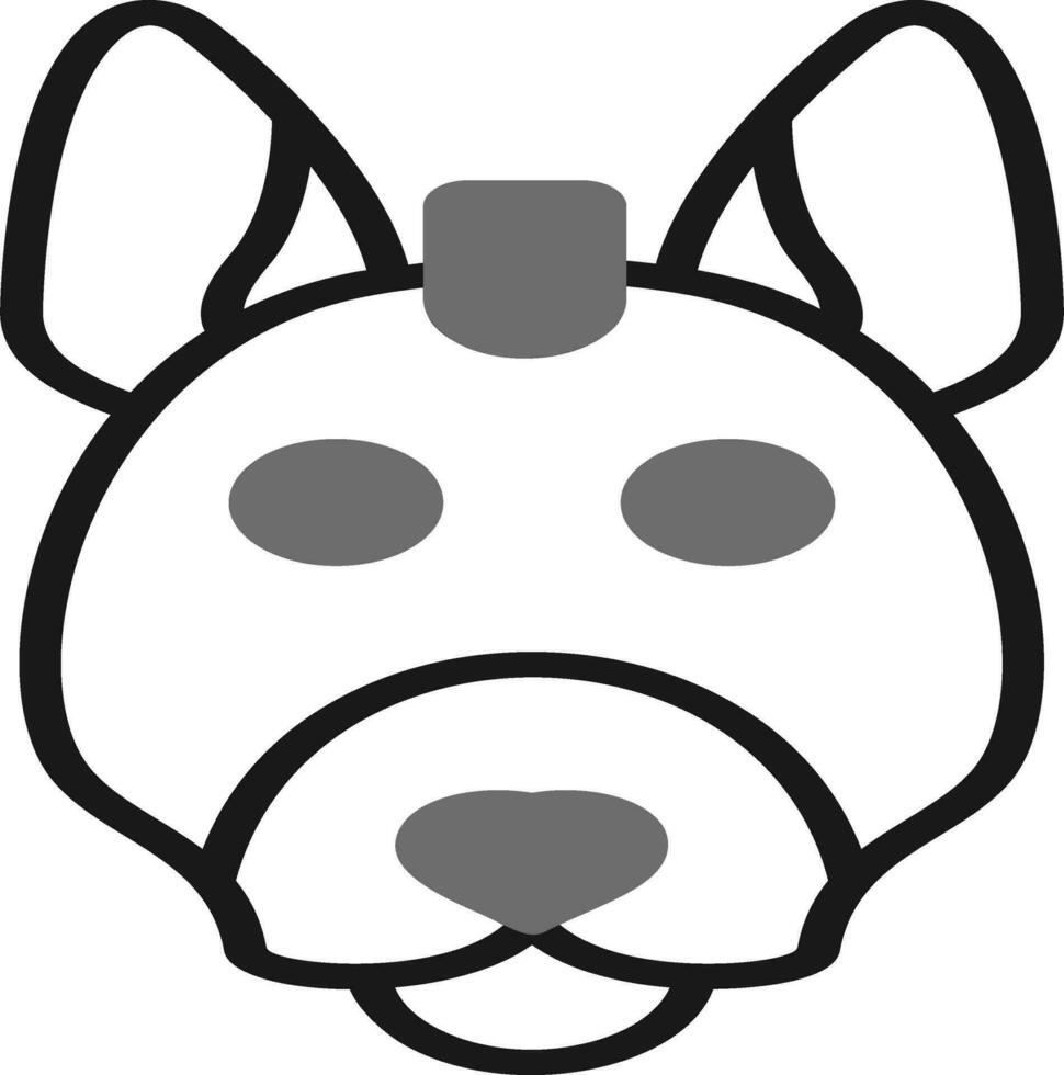 Xoloitzcuintle Vector Icon