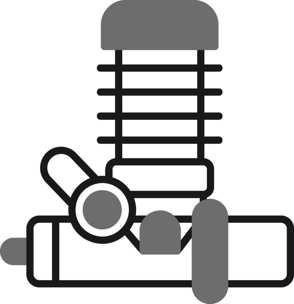 icono de vector de motor