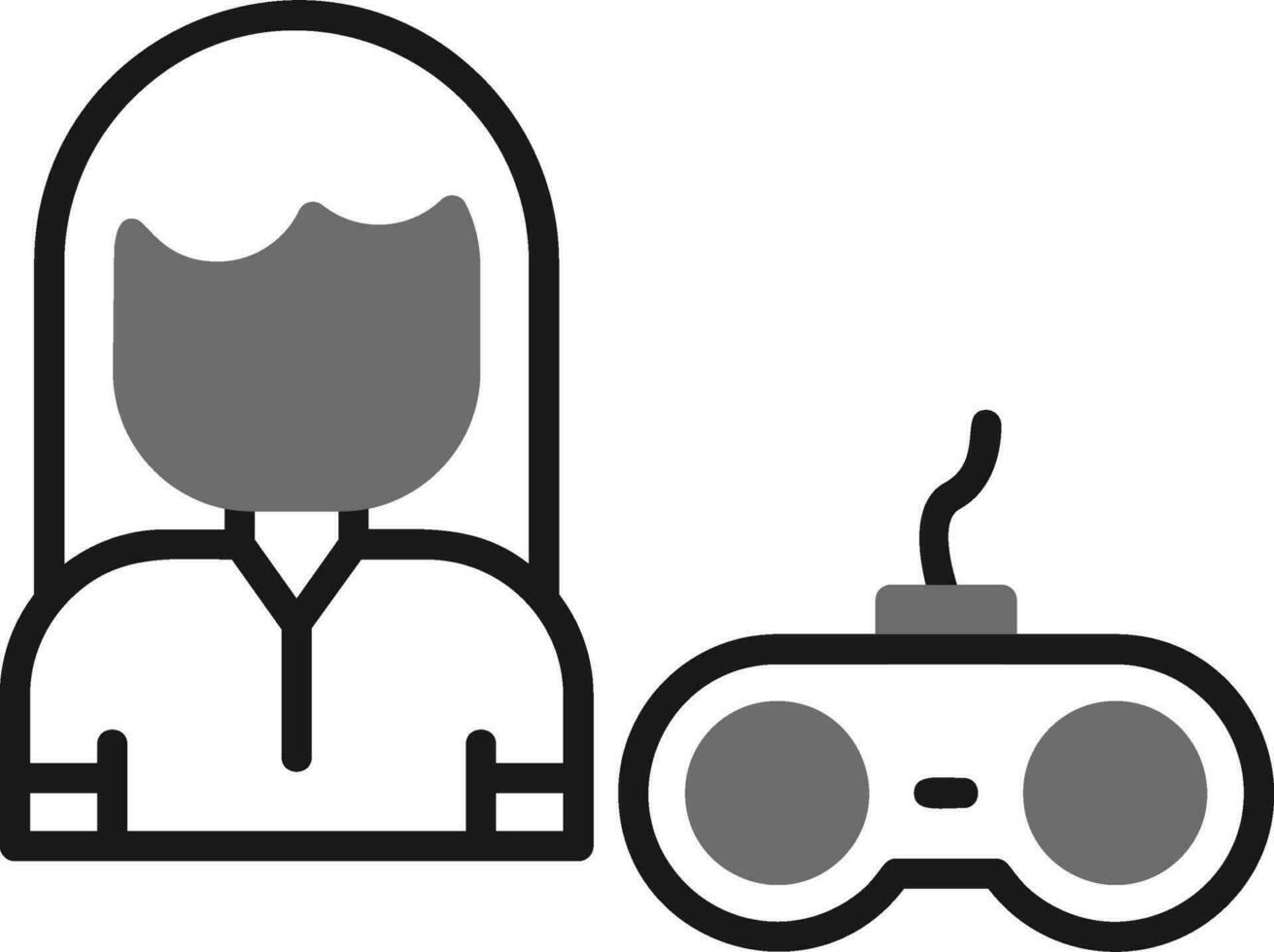 Gamer Vector Icon