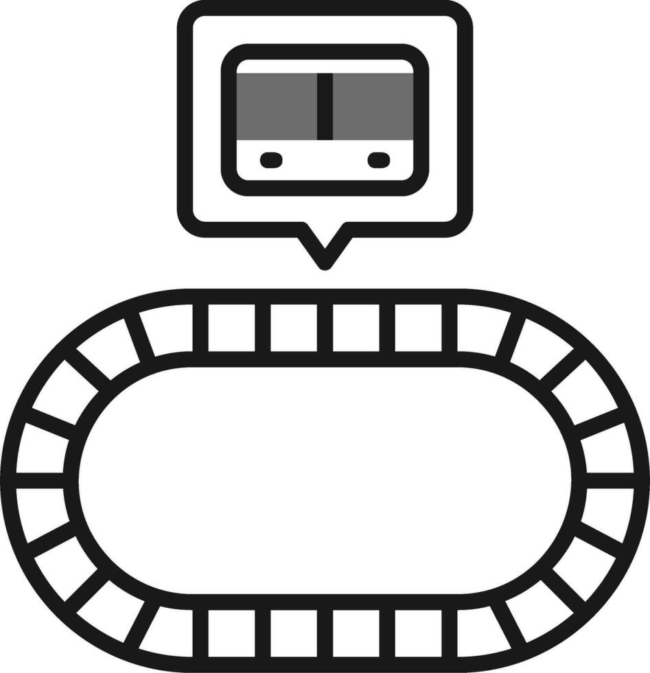 Railway Vector Icon