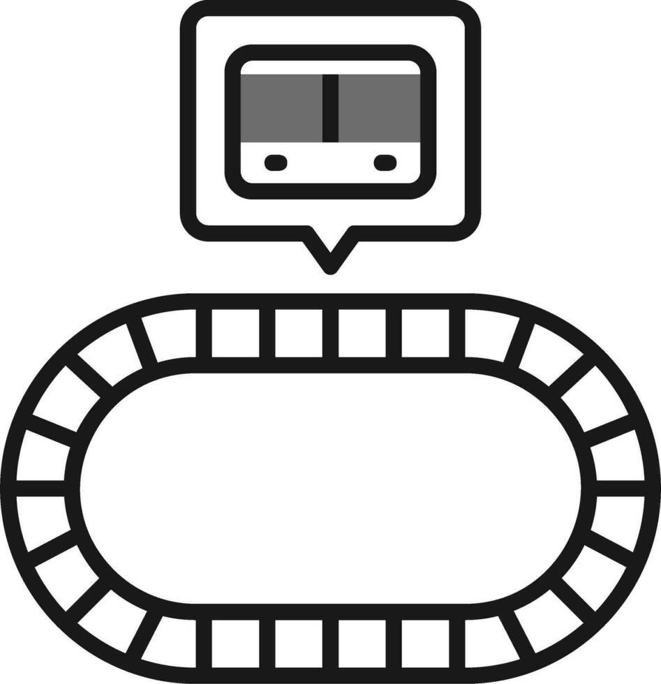 Railway Vector Icon