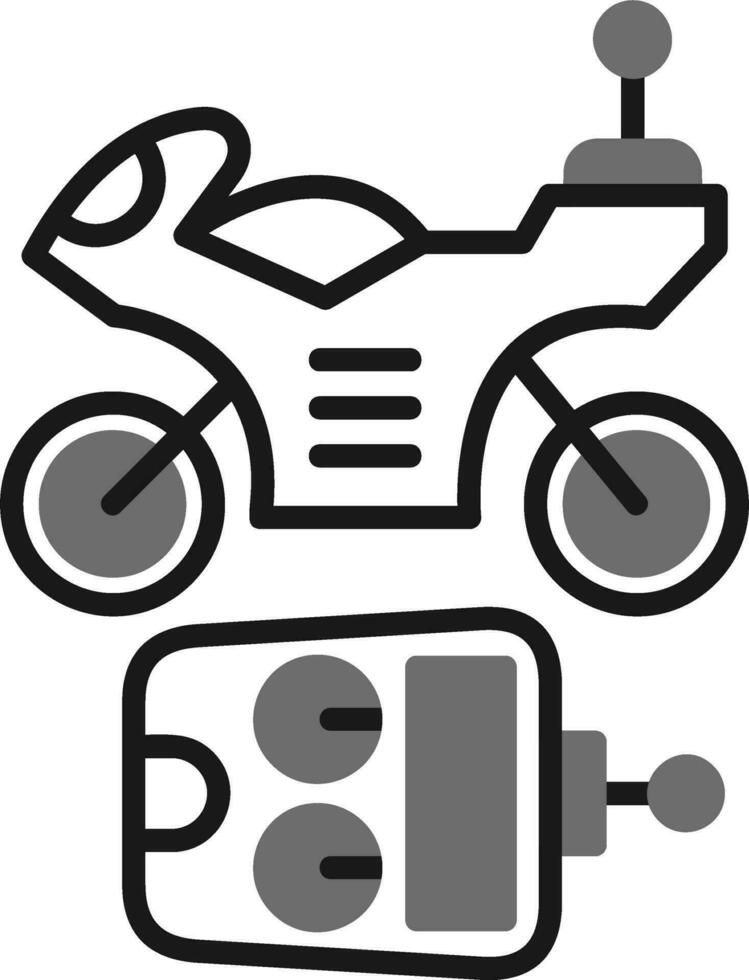 icono de vector de bicicleta