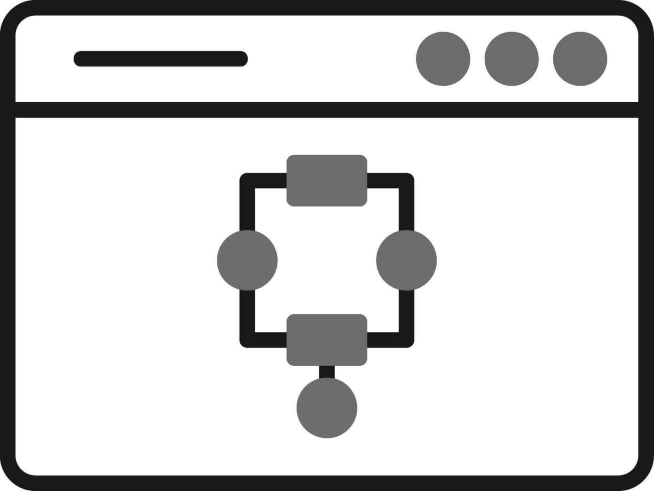 Algorithm Vector Icon