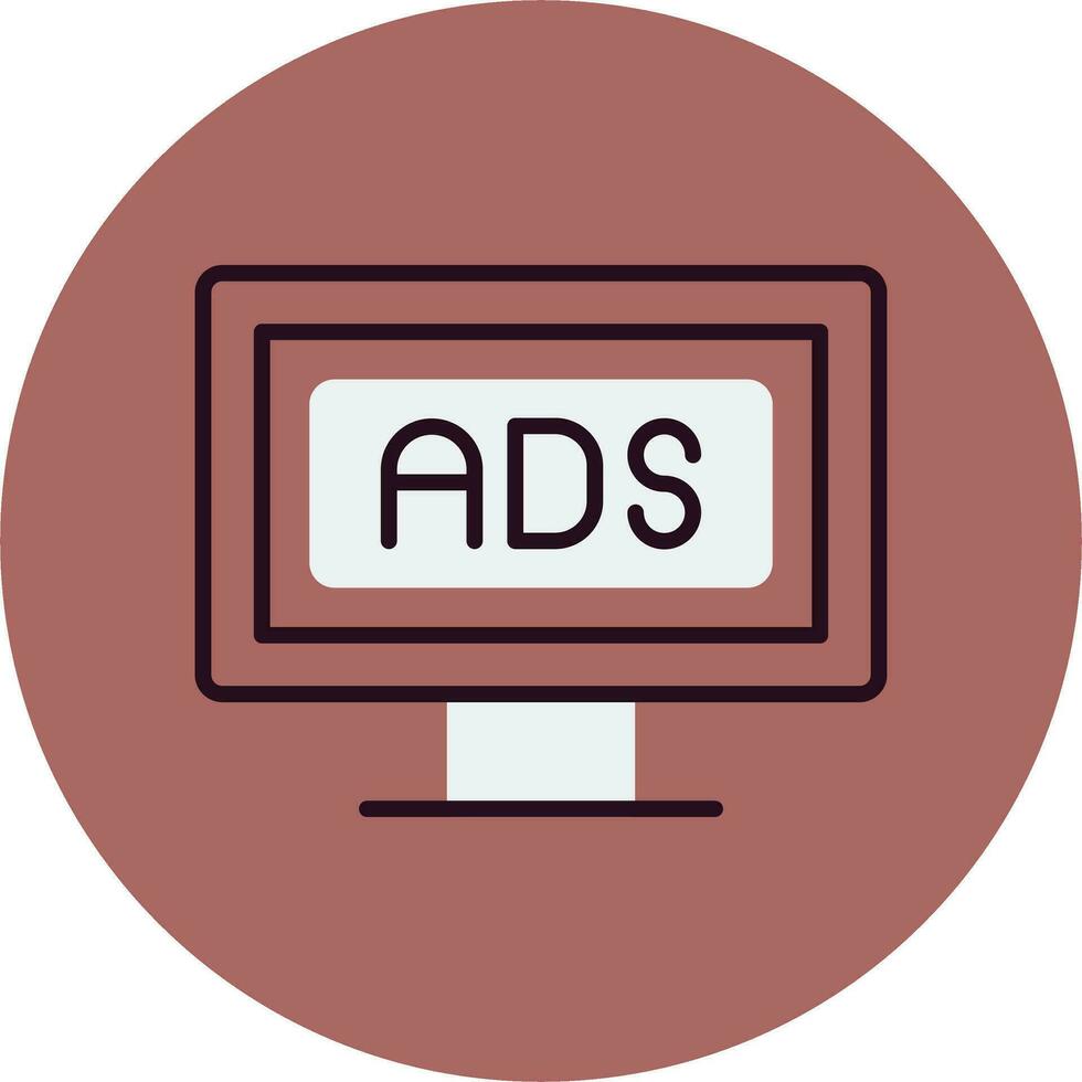 Ads Vector Icon