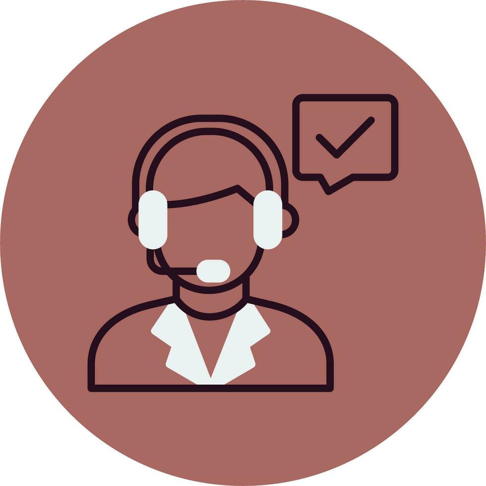 Customer Service Vector Icon