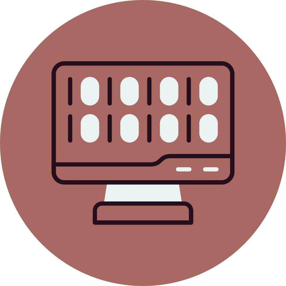 Binary Code Vector Icon