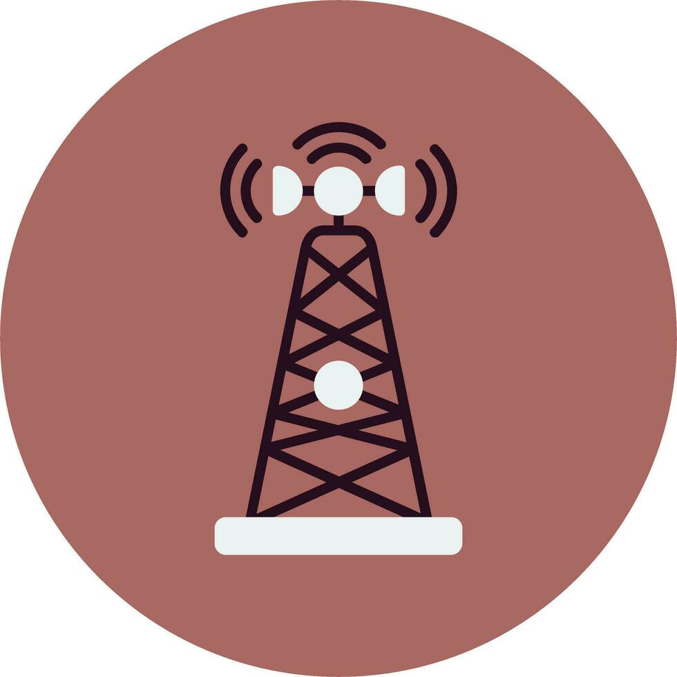 Cell Tower Vector Icon