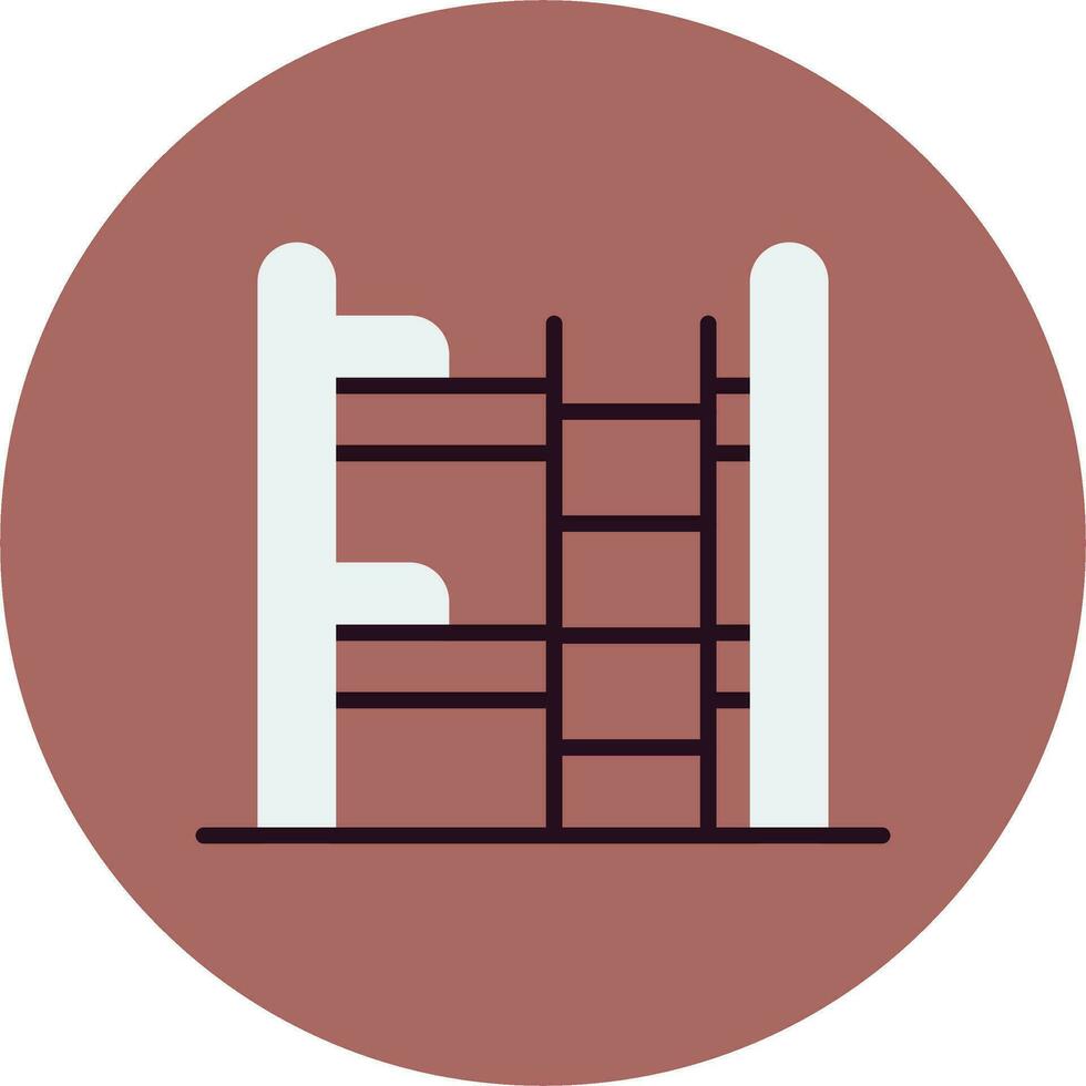 Bunk Bed Vector Icon