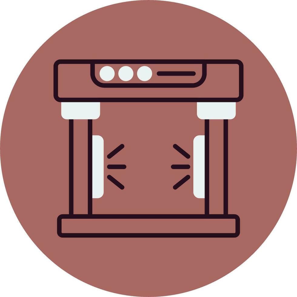 Metal Detector Vector Icon