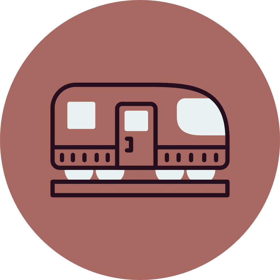 Bullet train Vector Icon