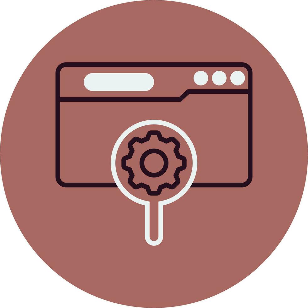 Search Engine Vector Icon