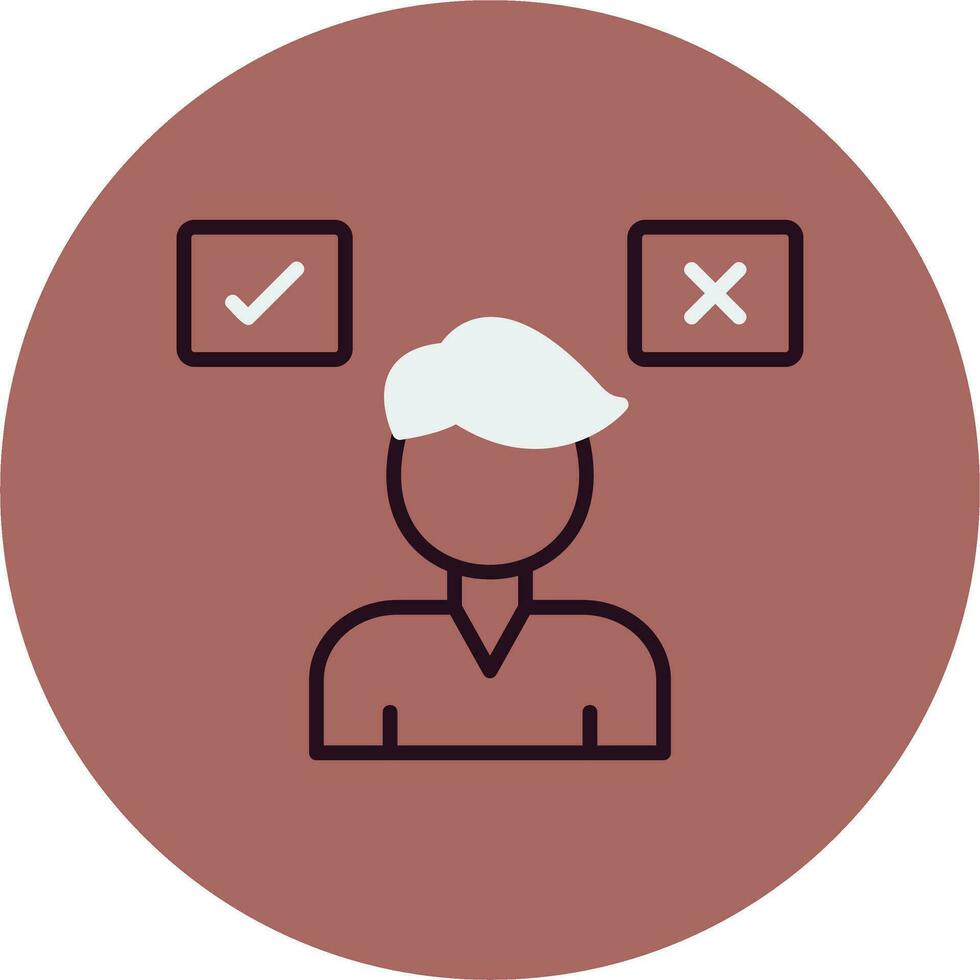 Decision Making Vector Icon