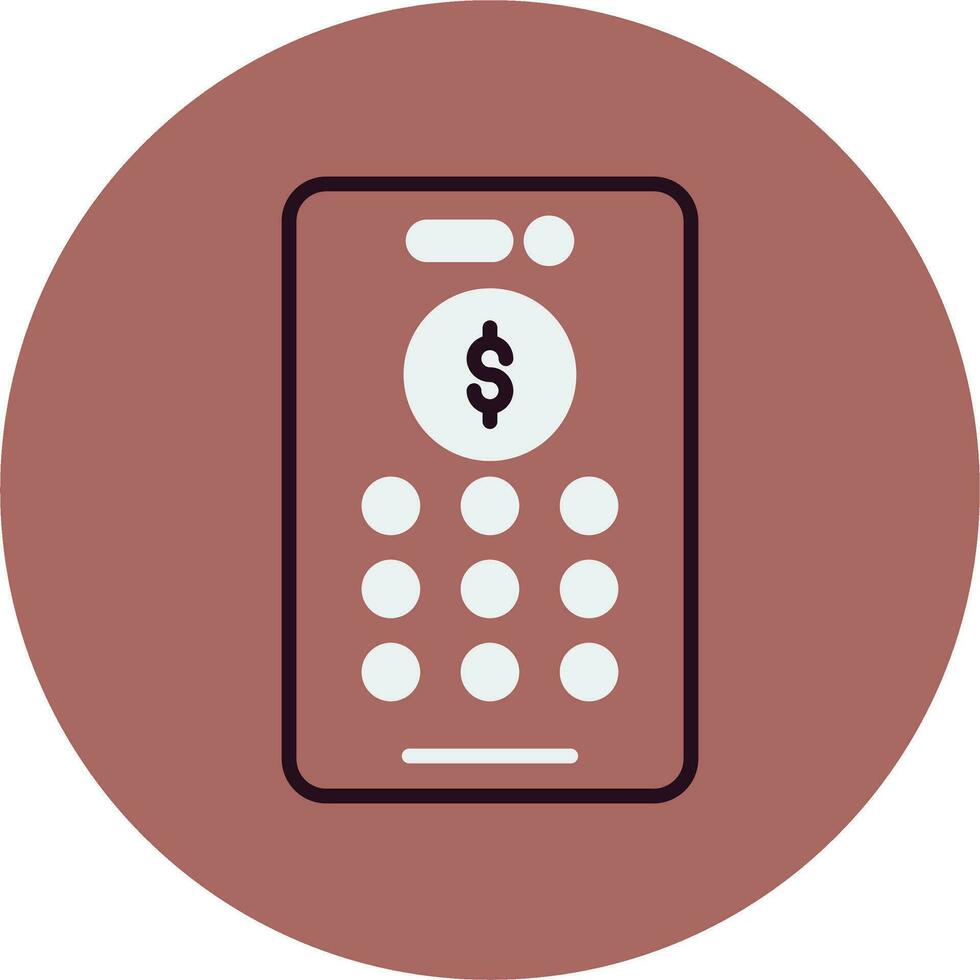 Banking Pin Code Vector Icon