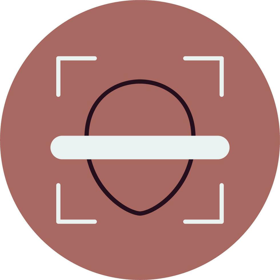 Face Id Vector Icon