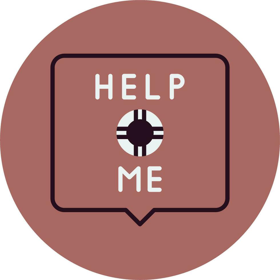 Help Me Vector Icon