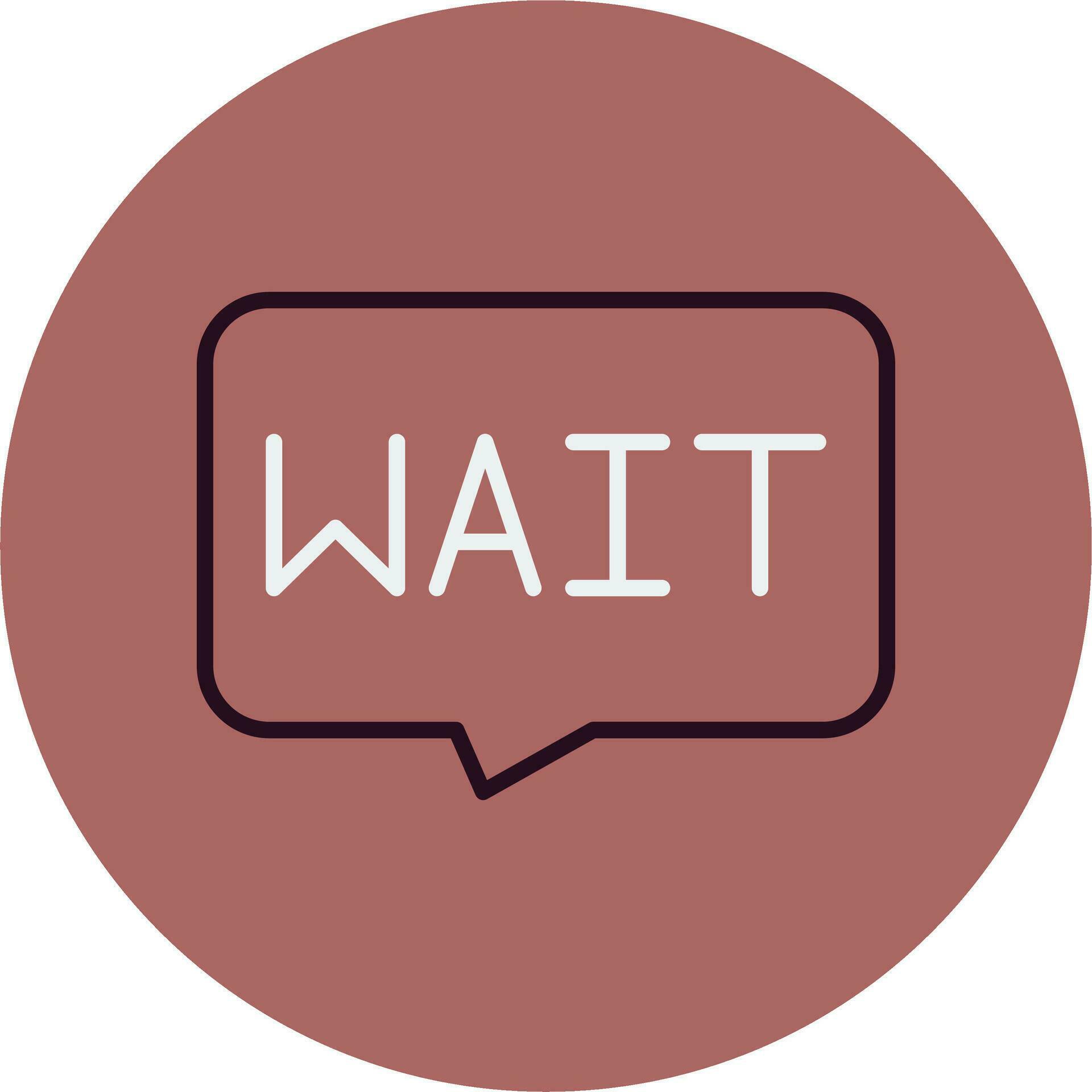 Wait Vector Icon 30989862 Vector Art at Vecteezy
