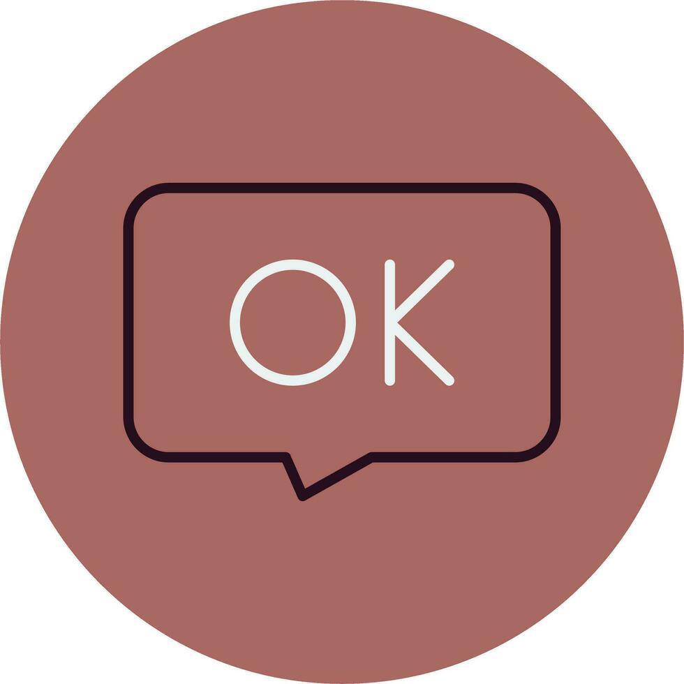 Ok Vector Icon