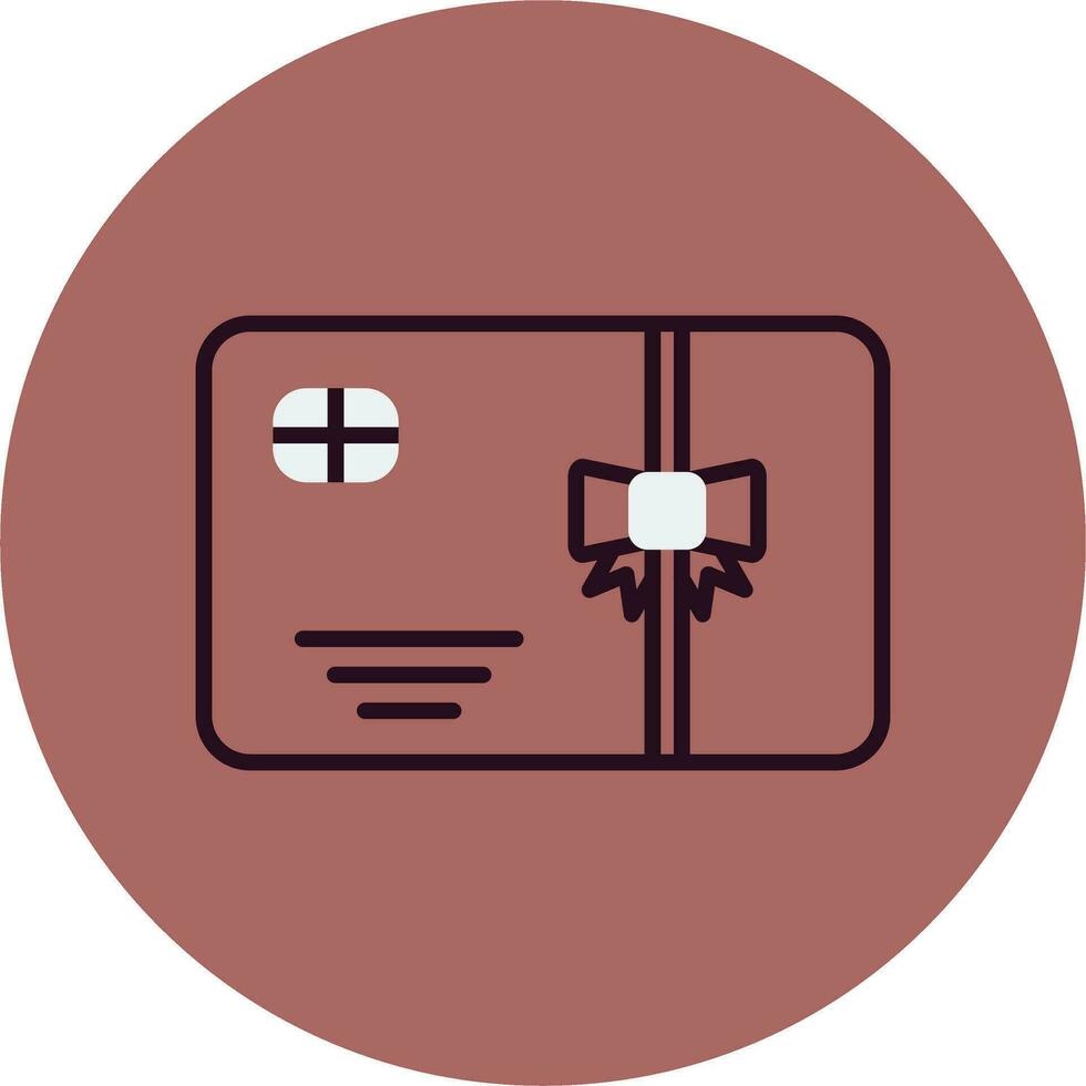 Gift Card Vector Icon