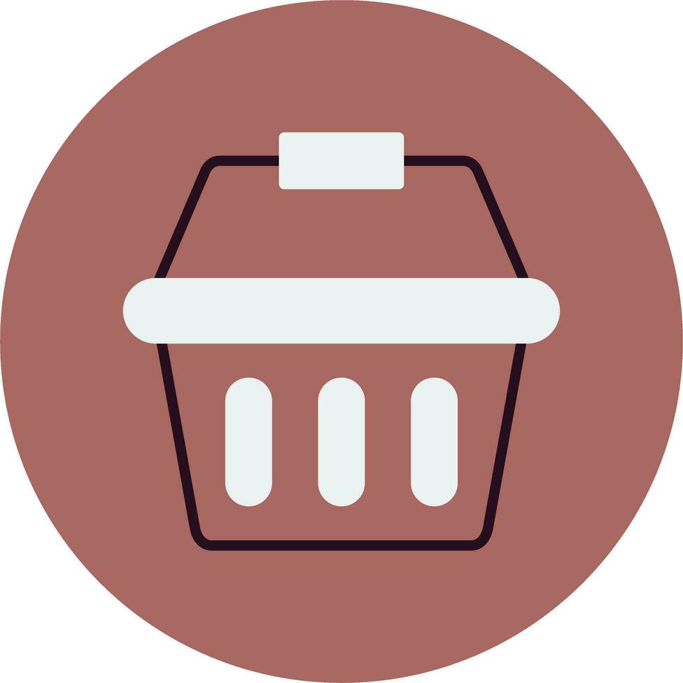 Shopping Basket Vector Icon