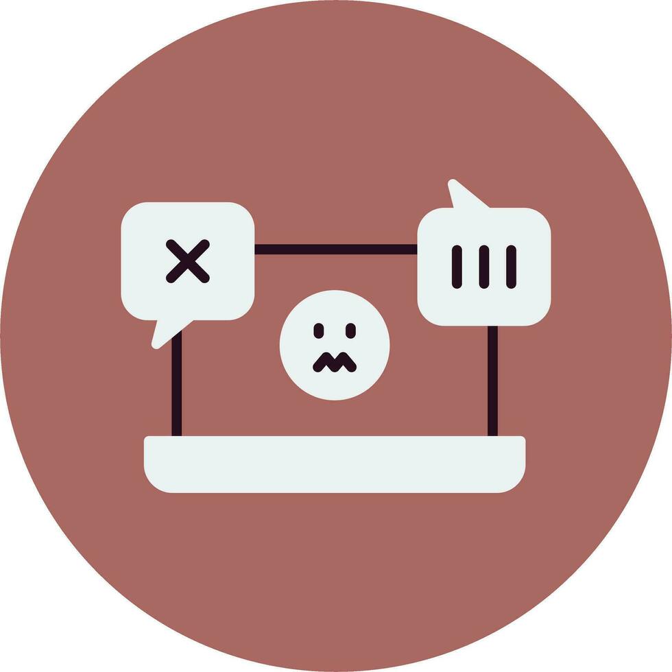 Cyberbullying Vector Icon