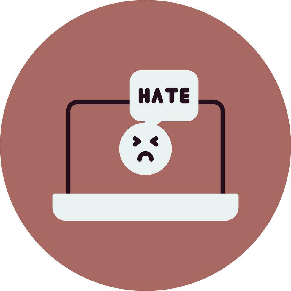 Hate Vector Icon