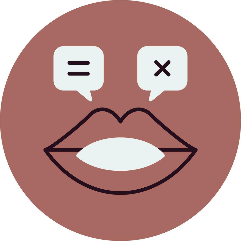 Gossip Vector Icon