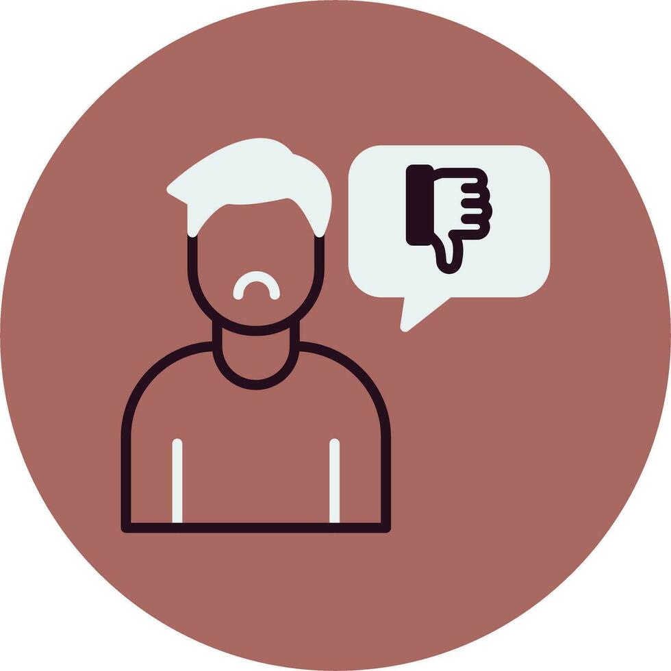 Dislike Vector Icon