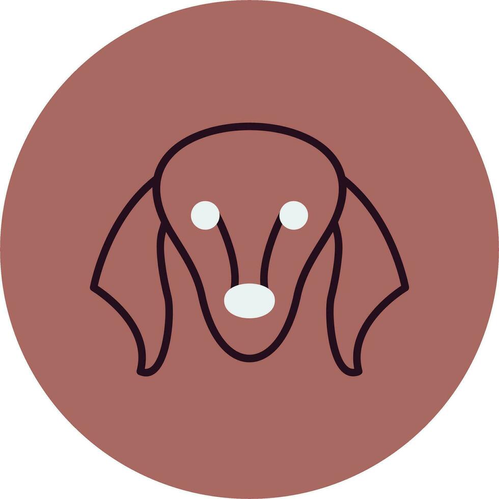 saluki vector icono