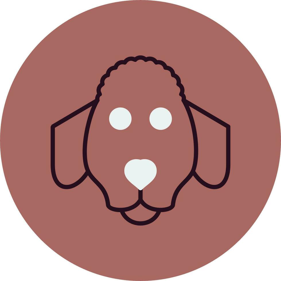 Poodle Vector Icon