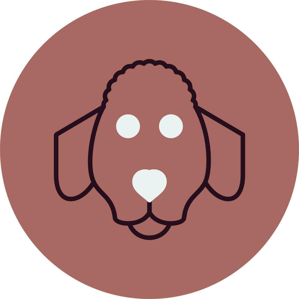 Poodle Vector Icon