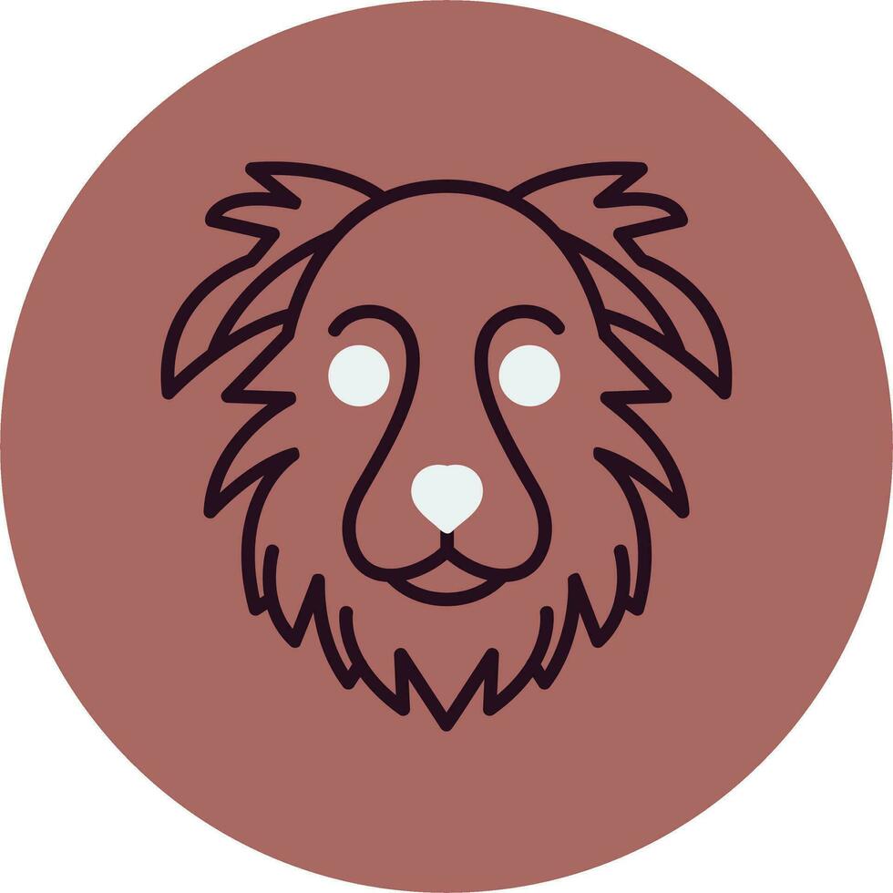 Border Collie Vector Icon