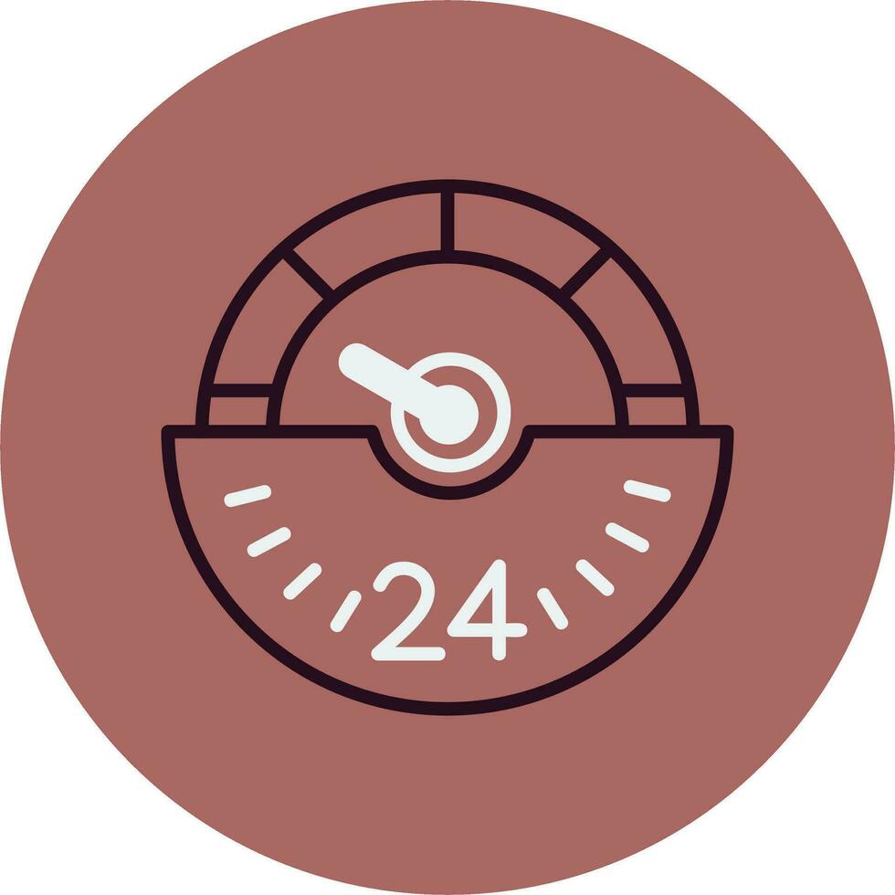 Speedometer Vector Icon