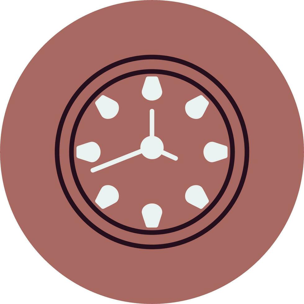 icono de vector de reloj