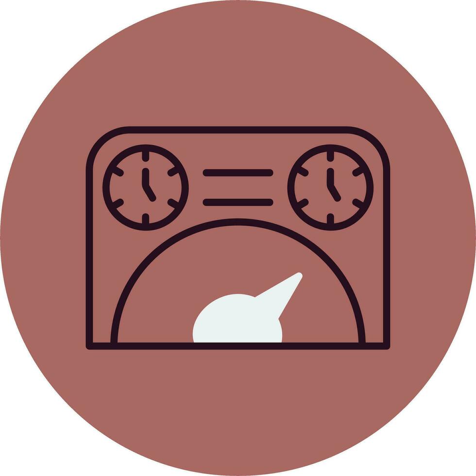 Speedometer Vector Icon