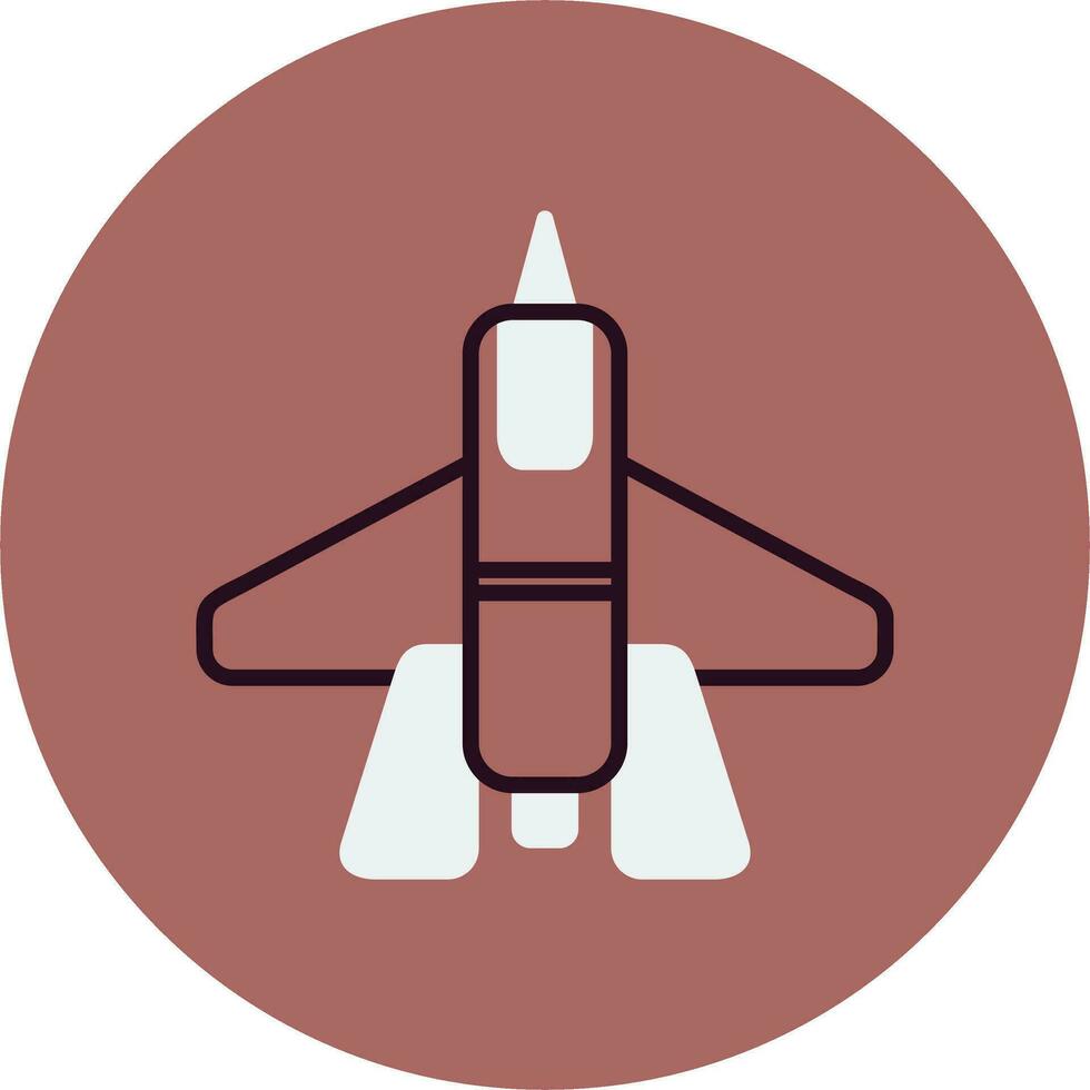 icono de vector de avión