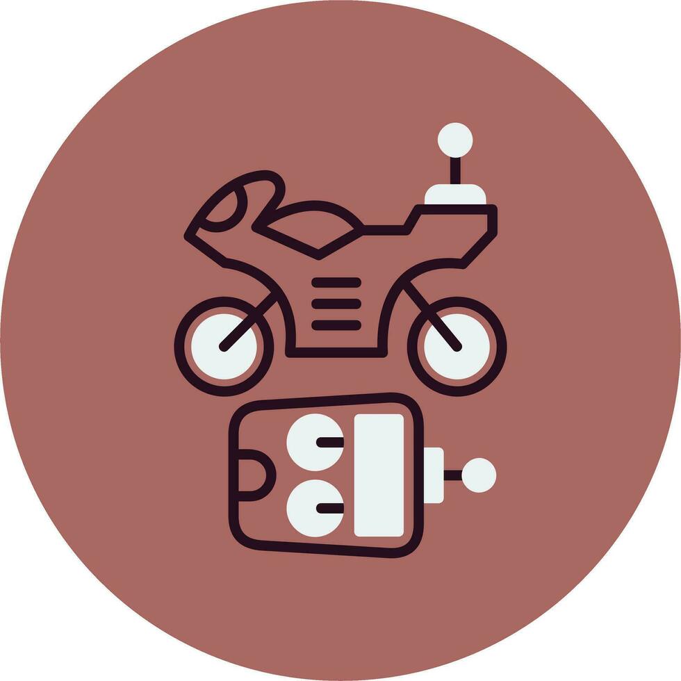 icono de vector de bicicleta